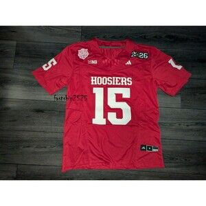 Fernando Mendoza #15 Indiana Hoosiers 2026 Natty Champs Jersey Medium